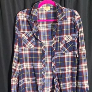 Blue flannel